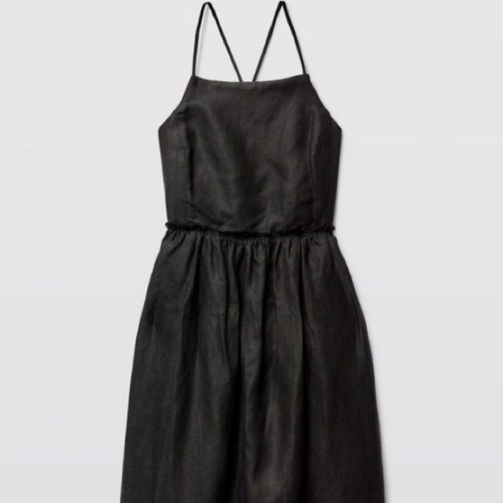 Aritzia Wilfred Linen “Hymne” Dress
